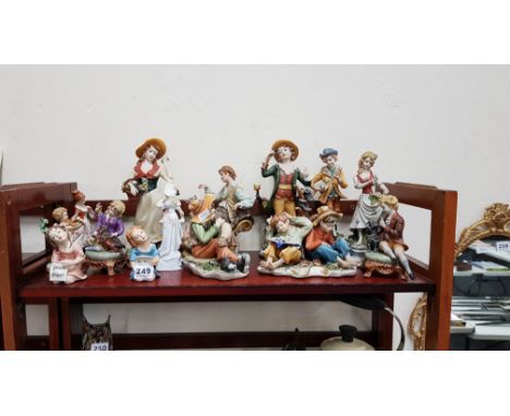 SHELF LOT CAPPO DEMONTE AND OTHER FIGURES