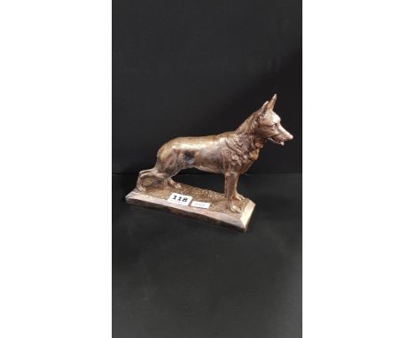 DOG FIGURE 925 SILVER, FILLED 