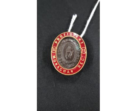 ULSTER VOLUNTEER FORCE LAPEL BADGE WITH PROFICIENCY RING K 209