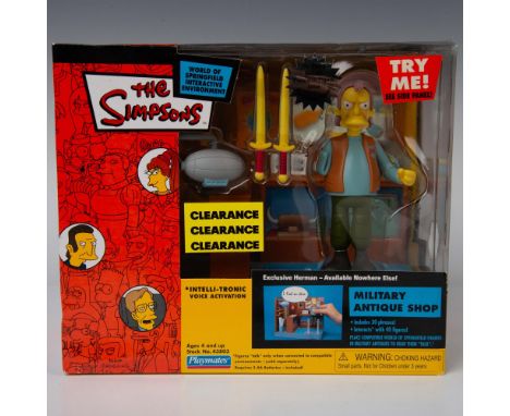 Bring the charm of Springfield to life with a figure of Herman and his military antique shop from The Simpsons! Immerse yours