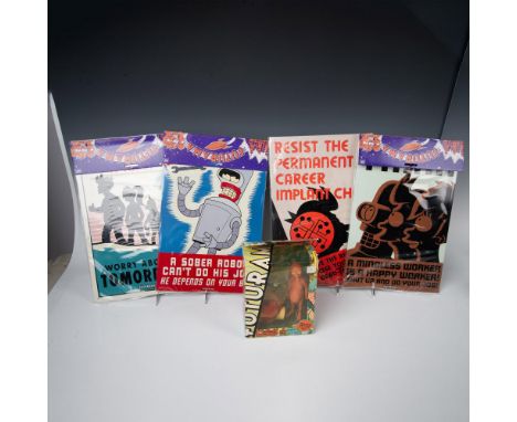 Elevate your Futurama collection with this merch bundle that consists of one action figure of Nudar with a ray gun and a buil