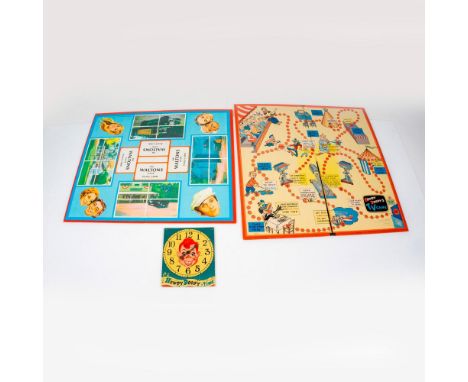 Collection of gameboards from some of the most well known game themes of the 20th Century. Set includes Walt Disney's Three L