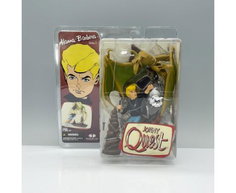 Relive the nostalgia with the Hanna-Barbera Series 2 Action Figure, showcasing Jonny Quest in action with his jetpack! This c