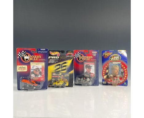 Accelerate your collection's prestige with these NASCAR-themed toy cars, with 3 Winner's Circle vehicles that are their drive