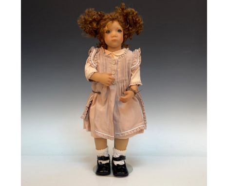 New in original packaging -Beautifully created doll representing her home country, Austria, with curly pigtails, bright blue 