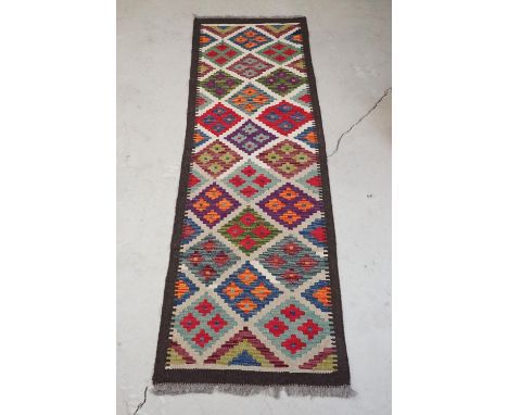 Maimana Kilim runner rug approx. 194x62cm