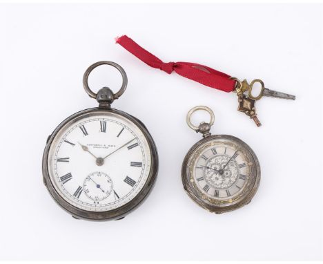 
	
		FATTORINI &amp; SONS, BRADFORD 
		A SILVER OPEN FACE POCKET WATCH, NO. 311366, CIRCA 1898
		Movement: Bimetallic split b