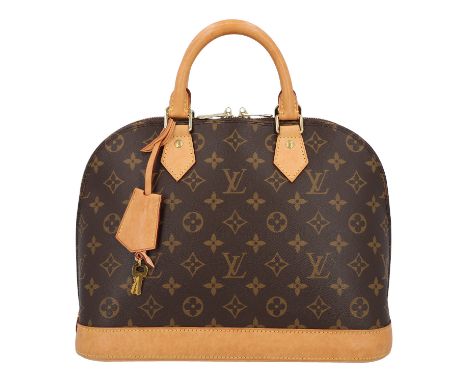 LOUIS VUITTON Mini Monogram Alma Long Blue 1201992