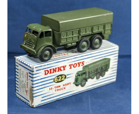 Dinky diecast model 10 ton Army Truck with box 622 