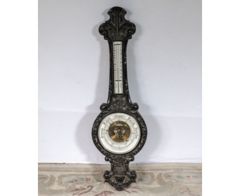  An antique aneroid barometer