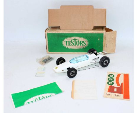 TESTORS (USA) 1.12 scale Gas/Fuel Powered, plastic, 221-50 1963 Lotus Ford 29 Indy ‘Sprite’ Special #22 in White with Chrome 