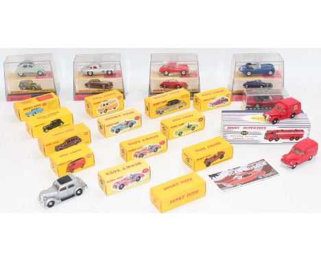 Atlas Editions and Mattel re-issued Dinky Toy models to include, No. 110 Aston Martin, No. 39A Packard Eight Sedan, No. 943 L