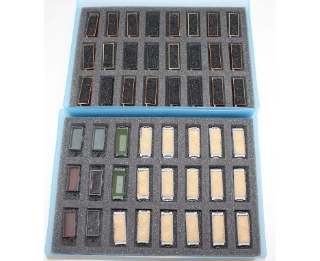 2 trays of loose Graham Farish N Gauge Hopper and Coal wagons, all in excellent condition 