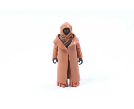 Kenner Star Wars vinyl cape JAWA figure - a very clean figure with original cape, the cape has some marking as shown, no weap