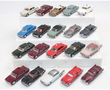 An extensive collection of 58 various 1/43rd scale modern issue diecast models, mixed manufacturers and code 3 models, to inc