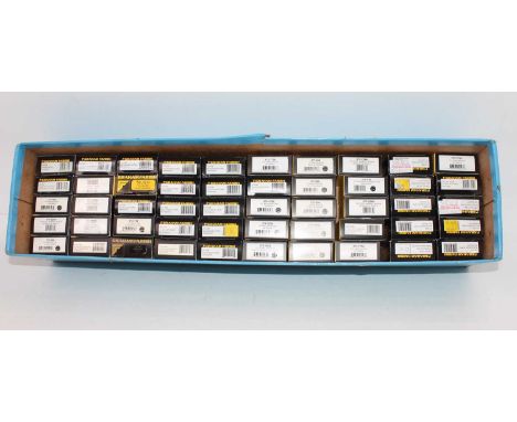 50 boxed Graham Farish N Gauge wagons and rolling stock, all in original boxes, examples to include BR White Insulated Van, L