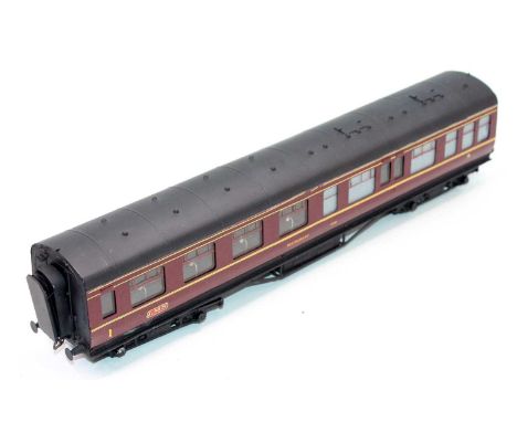 In the style of Exley LMS Restaurant car 76, finescale wheels (G-VG)