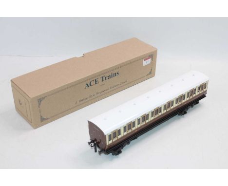 ACE Trains C/1 35cm non-corridor coach GWR brown &amp; cream all/1st (M-BM)