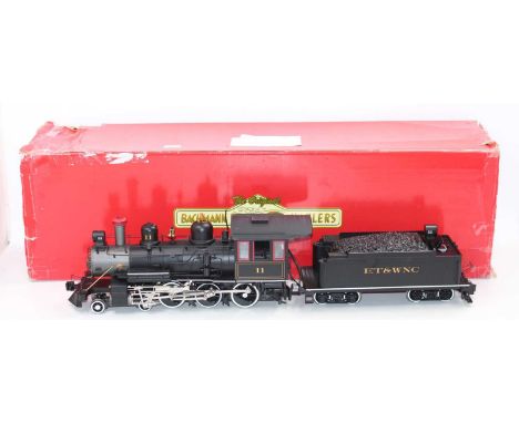 Bachmann G gauge Narrow Gauge 4-6-0 loco &amp; tender item no.91606 ET&amp;WNC. With instructions. (NM) (BP)