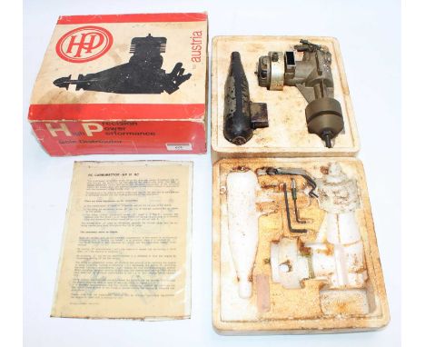 HP-61 High Performance Austria Engine, housed in the original polystyrene packed box with sleeve and leaflet 