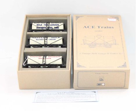 ACE Trains set of three milk tankers: Express, Nestle’s and United Dairies. (NM-BNM)