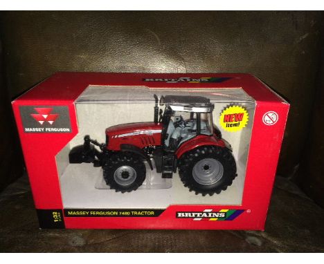 BRITAINS - MASSEY FERGUSON 7480 (42501) 1:32 SCALE