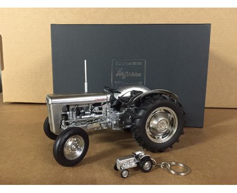 UNIVERSAL HOBBIES - FERGUSON T035 - 60TH ANNIVERSARY - LIMITED EDITION - SILVER - 1:16 SCALE