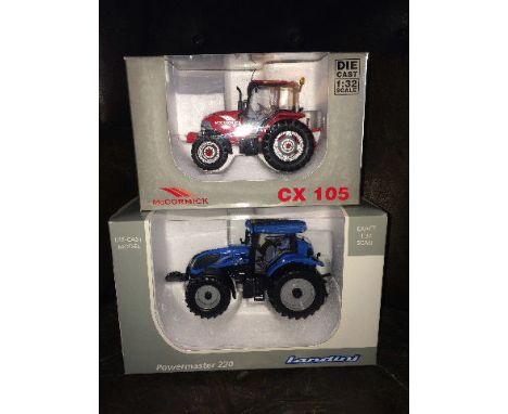 UNIVERSAL HOBBIES - MCCORMICK - CX105 & LANDINI POWERMASTER 220 SCALE 1:32