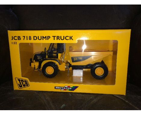 BRITAINS - JCB 718 DUMP TRUCK - JCB BOX (40514) 1:32 SCALE