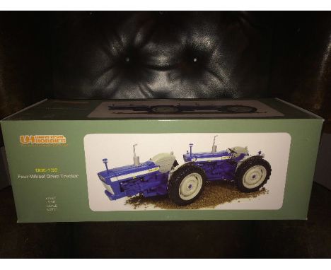 UNIVERSAL HOBBIES - DOE 130 - FOUR WHEEL DRIVE TRACTOR - 1:16 SCALE