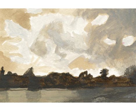 
	
		Salvatore Fiorello
		Cloud Lake, 2022
		Gouache and Ink on Paper
		Signed verso
		10 x 15cm (3¾ x 5¾ in.)
		
		About 
		