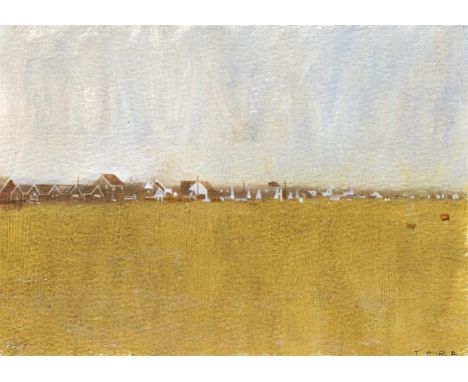 
	
		Andrew Torr
		Dungeness III, 2022
		Oil on Paper
		Signed verso
		10 x 15cm (3¾ x 5¾ in.)
		
		About 
		&nbsp;
		Contemp