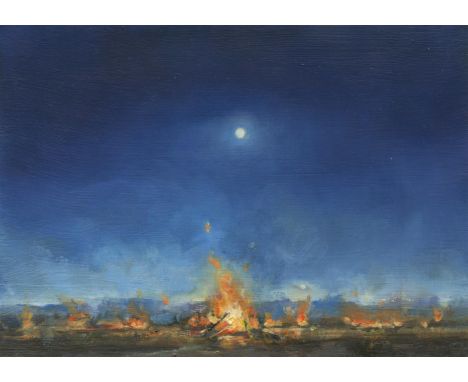 
	
		Lois Wallace
		Field of Fire, 2022
		Oil on Paper
		Signed verso
		10 x 15cm (3¾ x 5¾ in.)
		
		About
		&nbsp;
		Lois Wa