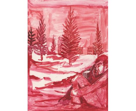 
	
		Daniel MacCarthy
		The Winter of Our Lives, 2022
		Watercolour on Gloss Paper
		Signed verso
		15 x 10cm (5¾ x 3¾ in.)
	