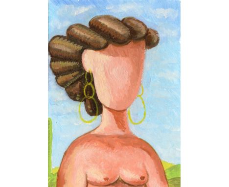 
	
		Tomàs Morell
		Women With Curls, 2022
		Oil on Paper
		Signed verso
		15 x 10cm (5¾ x 3¾ in.)
		
		About
		&nbsp;
		Tomà