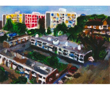 
	
		Jason Gibilaro
		Utopia III, 2022
		Glazed Acrylic on Paper
		Signed verso
		15 x 10cm (5¾ x 3¾ in.)
		
		About 
		&nbsp