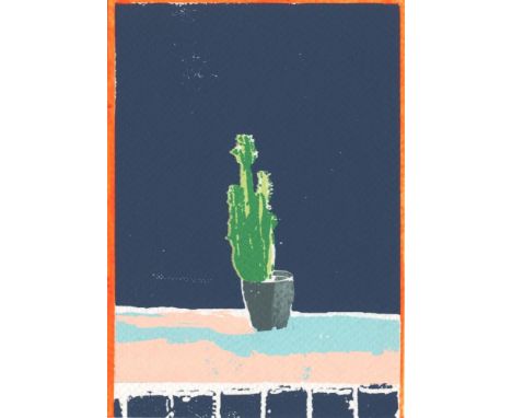 
	
		Nathalie Kingdon
		Little Cactus By Night, 2022
		Hand Pulled Original Screenprint
		Signed verso
		15 x 10cm (5¾ x 3¾ i