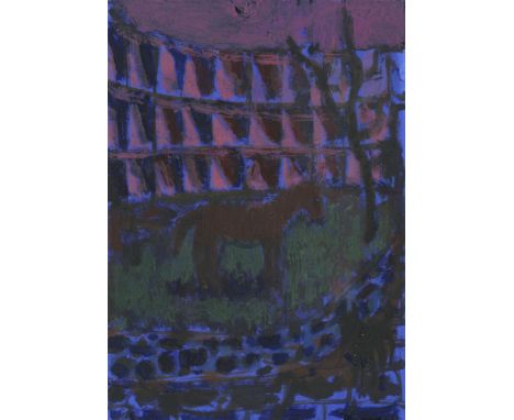 
	
		Andrew Cranston
		Midnight In Manchester, 2022
		Oil on Paper
		Signed verso 
		15 x 10cm (5¾ x 3¾ in.)
		
		About 
		&n