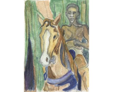 
	
		Huddie Hamper
		Boy on Horse, 2022
		Watercolour on Paper
		Signed verso
		15 x 10cm (5¾ x 3¾ in.)
		
		About
		&nbsp;
	