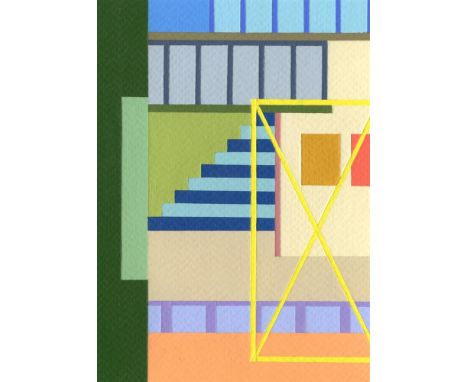 
	
		Renee Yau
		Park Royal Station,  2022
		Acrylic Gouache on Paper
		Signed verso
		15 x 10cm (5¾ x 3¾ in.)
		
		About 
		