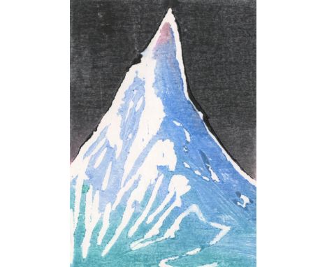 
	
		Sadie Tierney
		Explorer (Matterhorn), 2022
		Japanese Woodblock on Paper
		Signed verso
		15 x 10cm (5¾ x 3¾ in.)
		Abo