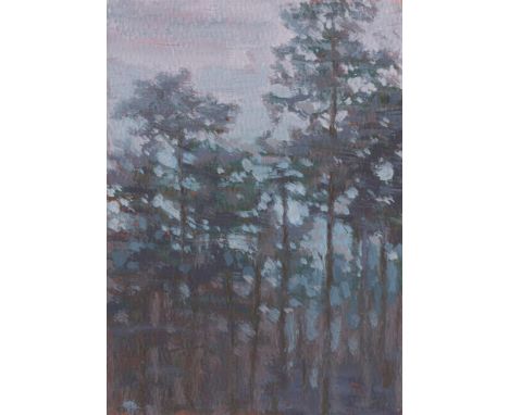 
	
		Kate Sherman
		Pines, 2022
		Oil on Card
		Signed verso
		15 x 10cm (5¾ x 3¾ in.)
		
		About
		&nbsp;
		Kate Sherman gre