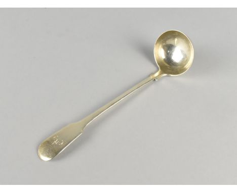A Small Scottish Georgian Silver Ladle by Robert Gray &amp; Son, Edinburgh Hallmark, 15cm long 