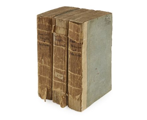 SMITH, ADAMAN INQUIRY INTO THE NATURE AND CAUSES OF THE WEALTH OF NATIONS London: T. Caddell and W. Davies, 1805. Eleventh ed