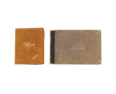 WORLD WAR I AUTOGRAPH BOOK& SHEPHERD, THOMAS belonging to F.J. Cameron, dated 1st August 1916, Glasgow, including 32 manuscri