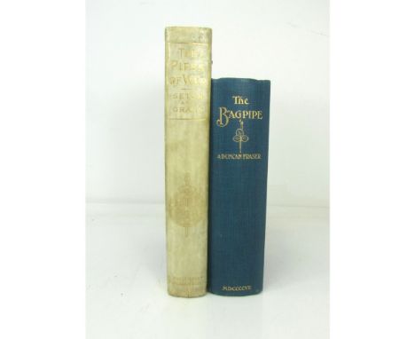 BAGPIPESA QUANTITY OF BAGPIPE MUSIC, AND BOOKS, INCLUDING SETON, B. & J. GRANT The Pipes of War. 1920. 4to, no. 11 of 200 cop