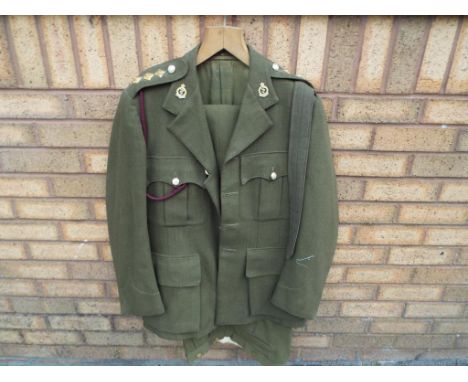 A Royal Army Medical Corps Number 2 dress uniform with Lanyard - Est £20 - £40