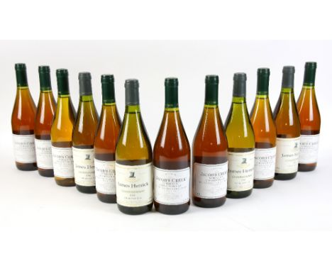 12 bottles of chardonnay white wine to include: 8 bottles of Jacobs Creeks Semillon 1997 vintage,  4 bottles of James Herrick