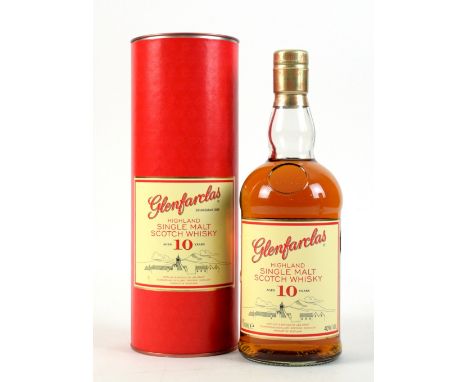 1 bottle Glenfarclas Highland Single Malt Scotch Whisky, aged 10 years