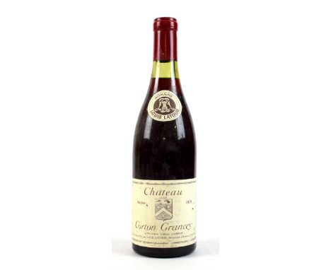 Chateau Corton Grancey Louis Latour. 1979 vintage red wine, 75cl. 